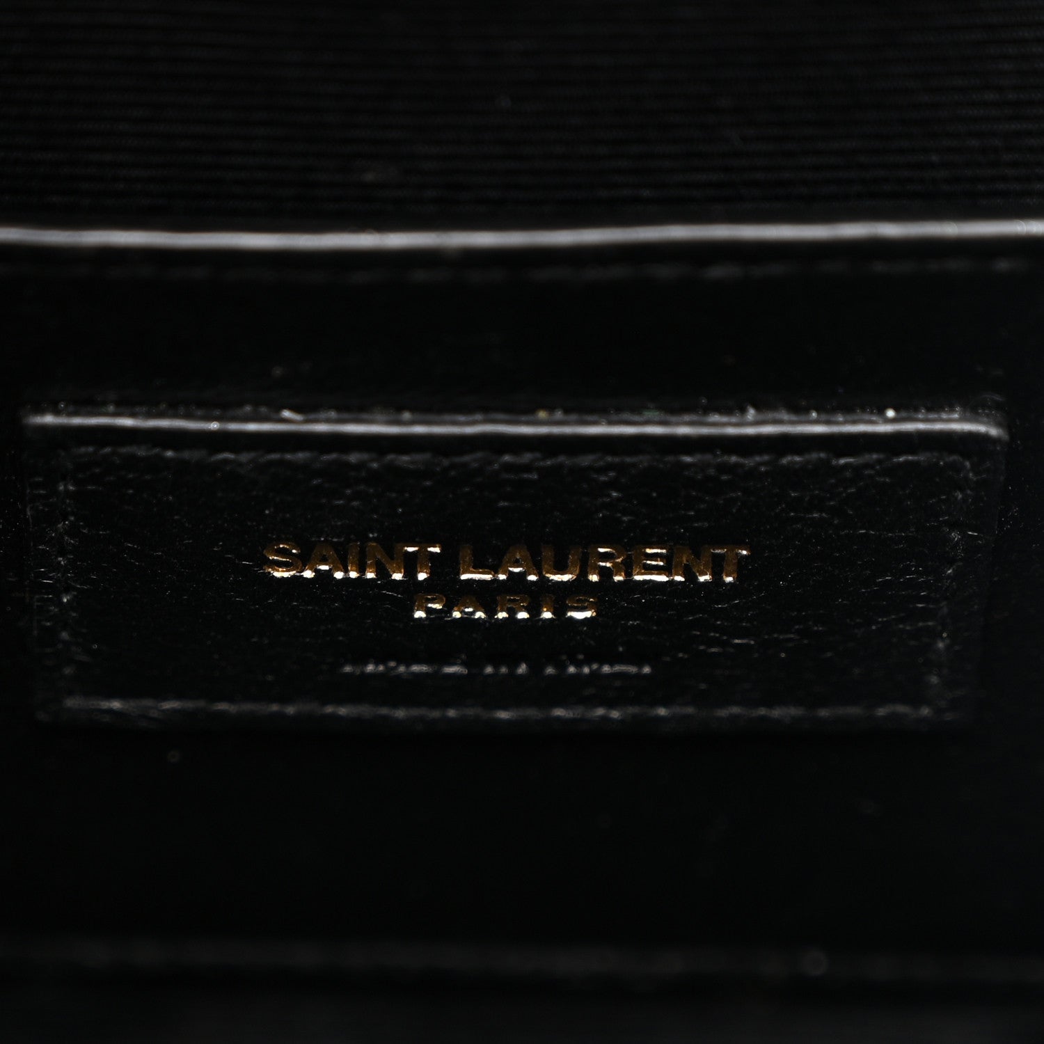 Saint Laurent Grain De Poudre Textured Mixed Matelasse Triquilt Small Monogram Satchel Black 6 of 11