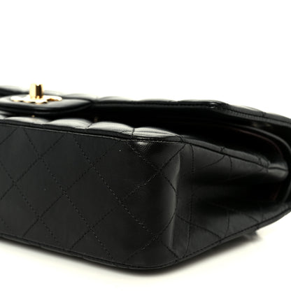 Chanel Lambskin Quilted Small Double Flap Black 21 of 23