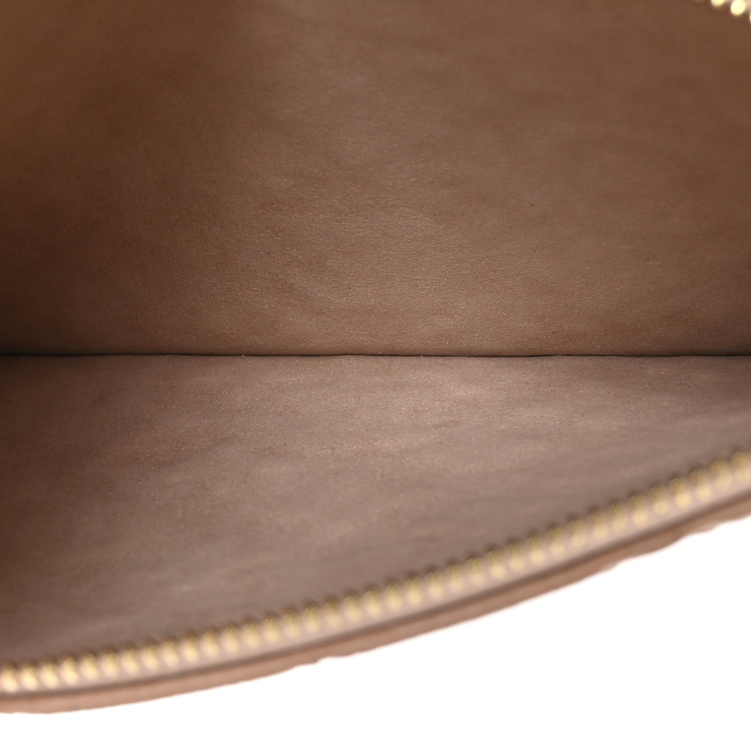 Louis Vuitton Empreinte Monogram Summer Stardust Neverfull MM Pochette Beige Clair 5 of 7