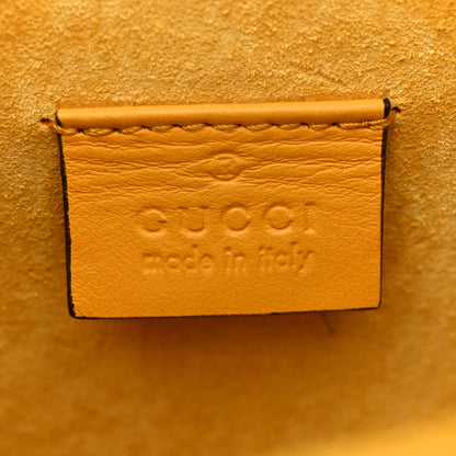 Gucci GG Supreme Monogram Mini Dionysus Shoulder Bag Yellow 6 of 14