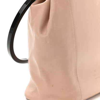 Gucci Calfskin Loop Bucket Tote Beige 11 of 13