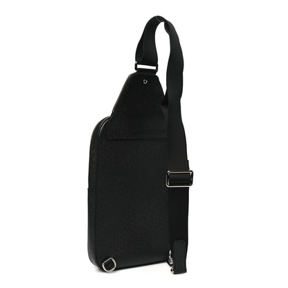 Louis Vuitton Taiga Avenue Sling Bag Black 3 of 9