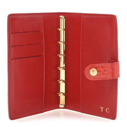 Louis Vuitton Vernis Small Ring Agenda Cover Pomme D'Amour 5 of 9