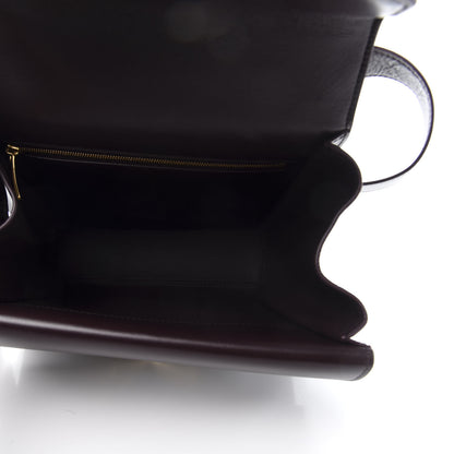 Bottega Veneta Box Calfskin Nappa Clip Bag Grape 5 of 9