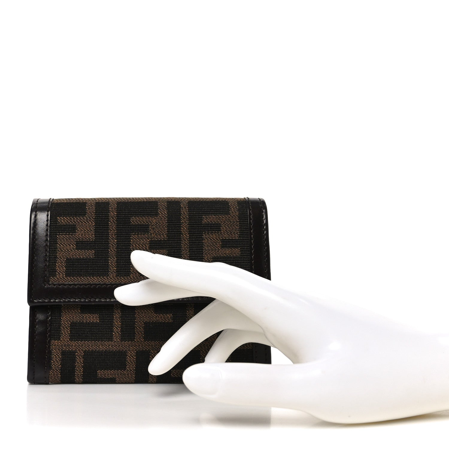 Fendi Zucca Compact Wallet Tobacco 1858724 – FASHIONPHILE