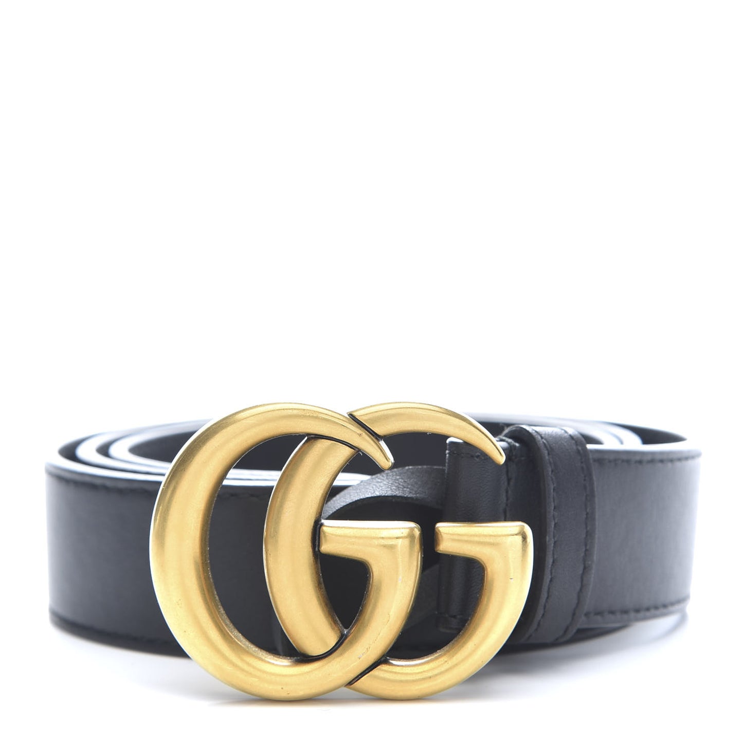 Calfskin Double G 30mm Belt 85 34 Black