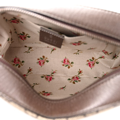 Gucci GG Supreme Monogram Web Neo Vintage Shoulder Bag Beige New Acero Crop 6 of 12