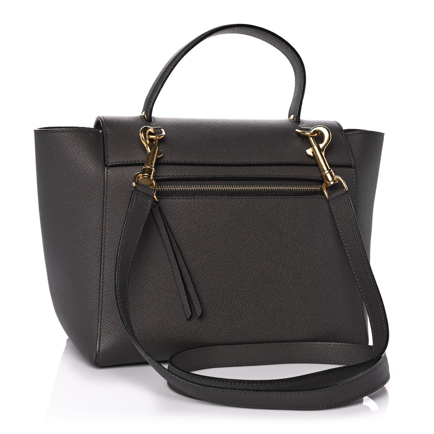 Celine Baby Grained Calfskin Micro Belt Bag Grey 3 of 11