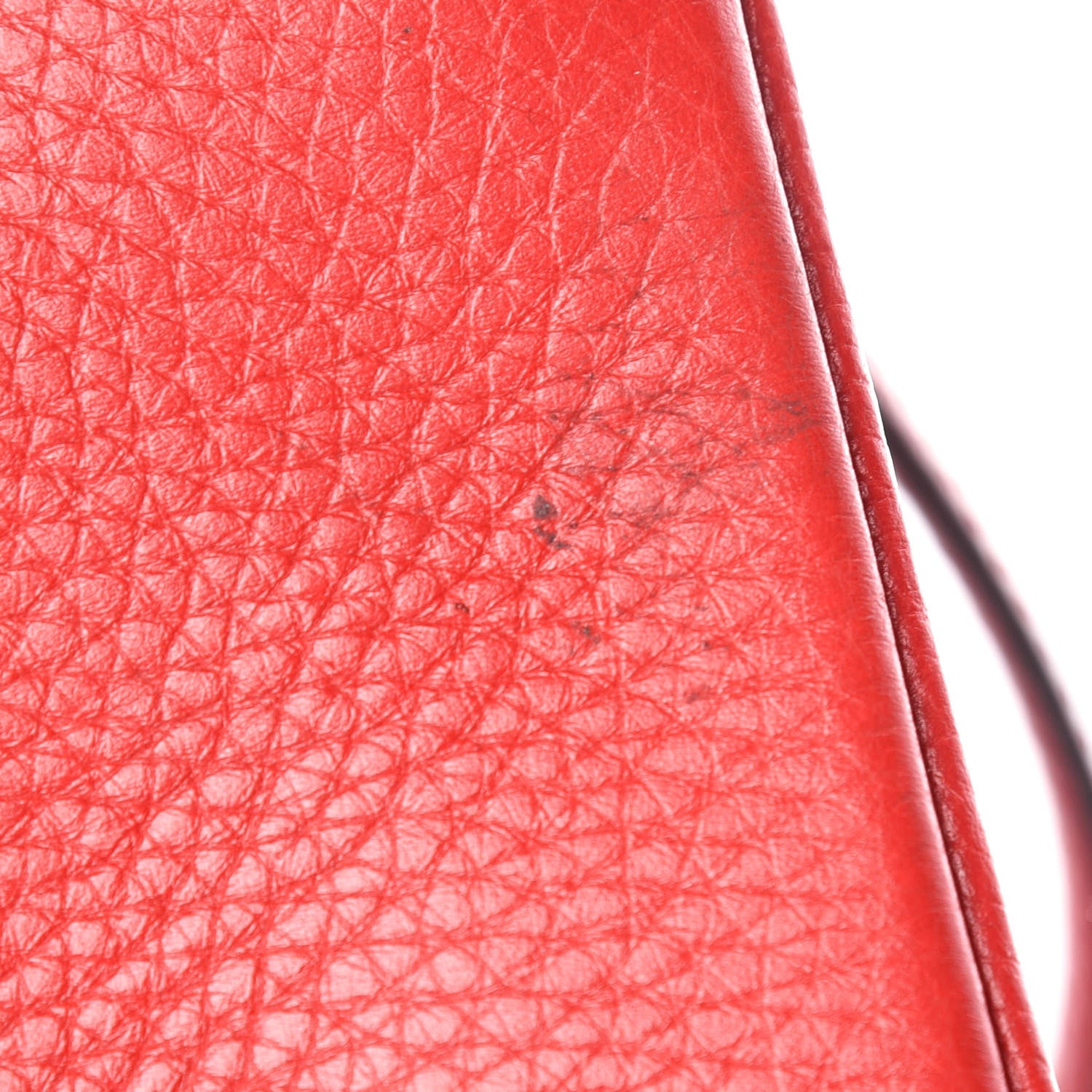 Dolce & Gabbana Pebbled Calfskin Small Tote Red 9 of 9