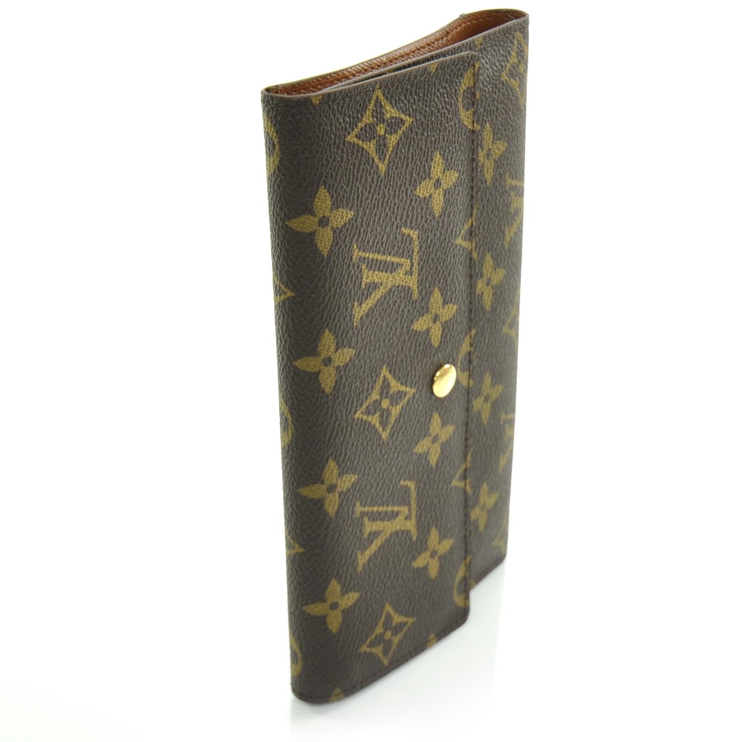 Louis Vuitton Monogram Checkbook Holder Wallet 3 of 8
