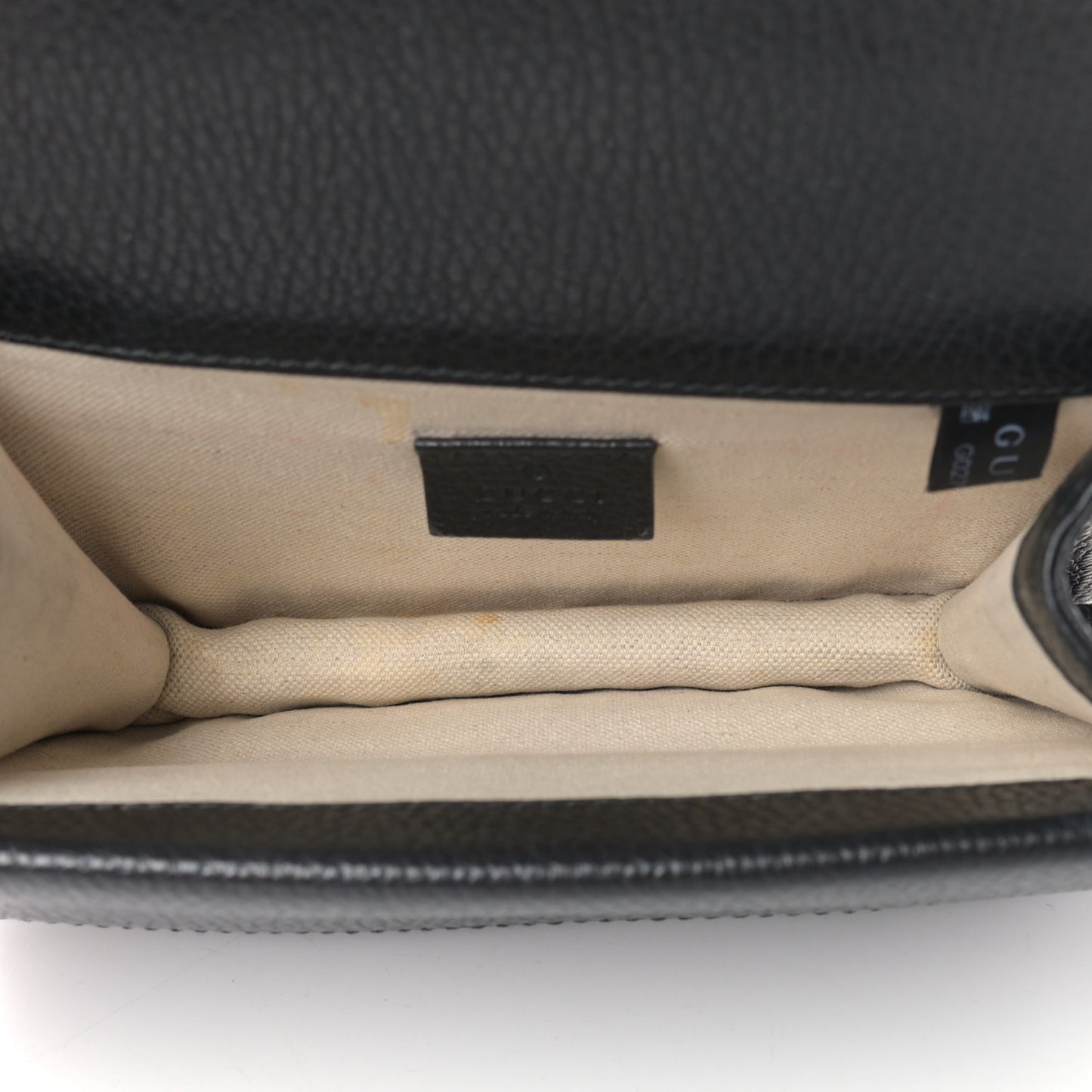 Calfskin Mini Dionysus Shoulder Bag Black