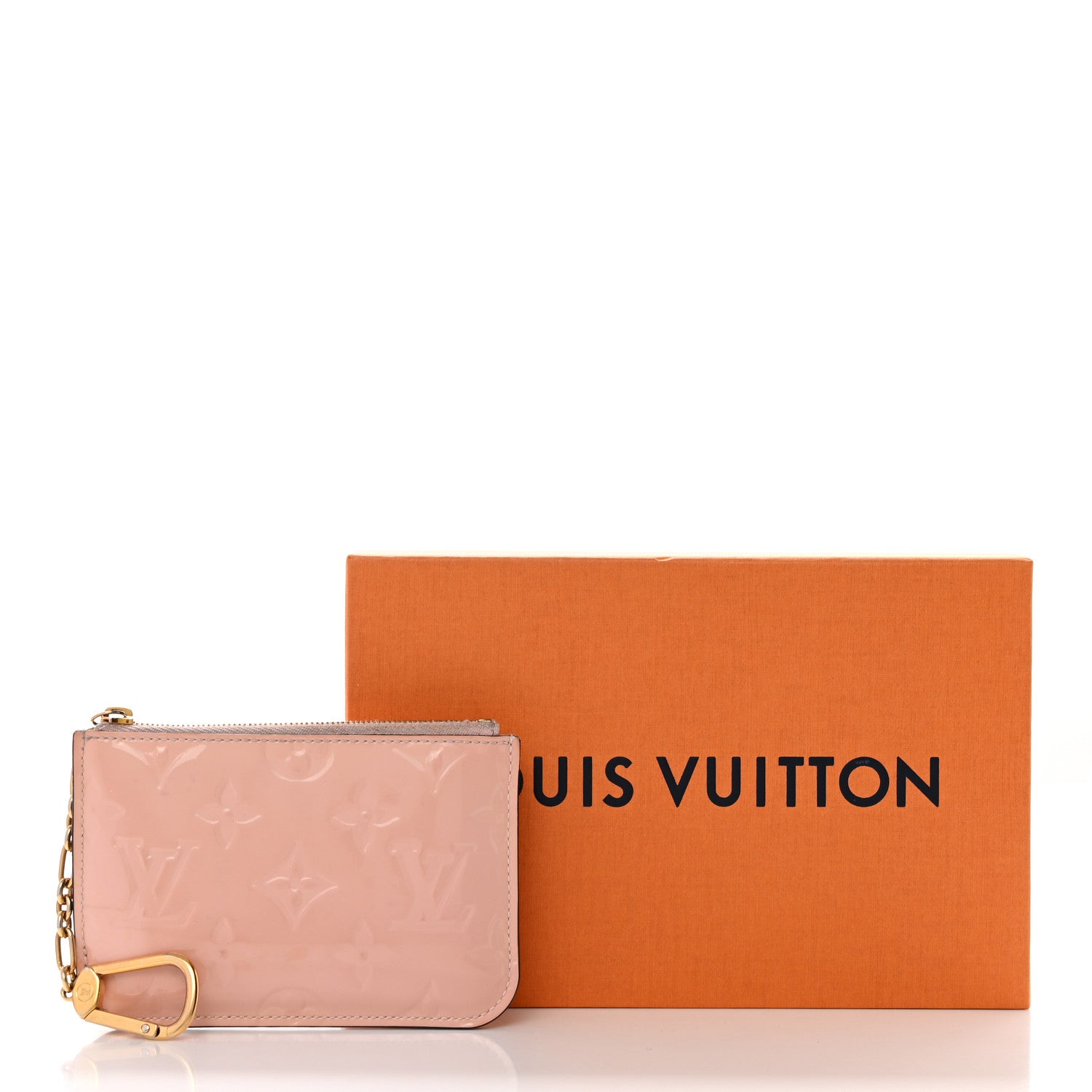 Louis Vuitton Vernis Key Pouch Rose Ballerine 10 of 10