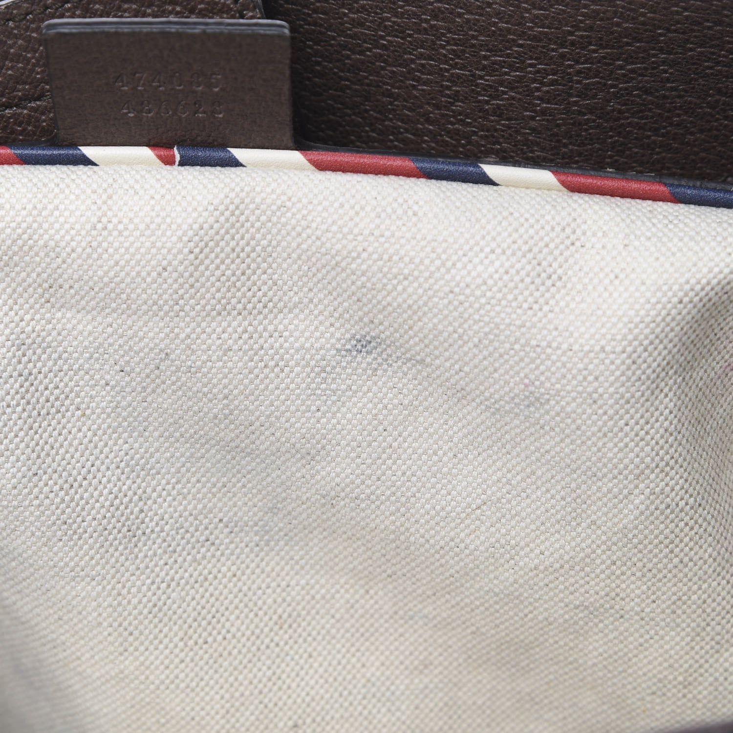 Gucci Soft GG Supreme Monogram Courrier Medium Crossbody Tote Beige New Acero 11 of 11
