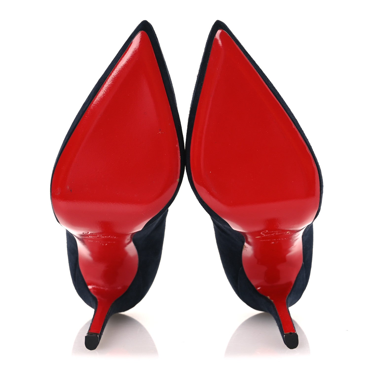 Christian Louboutin Suede So Kate 120 37 Pumps 37 Navy 7 of 14