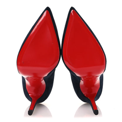 Christian Louboutin Suede So Kate 120 37 Pumps 37 Navy 7 of 14