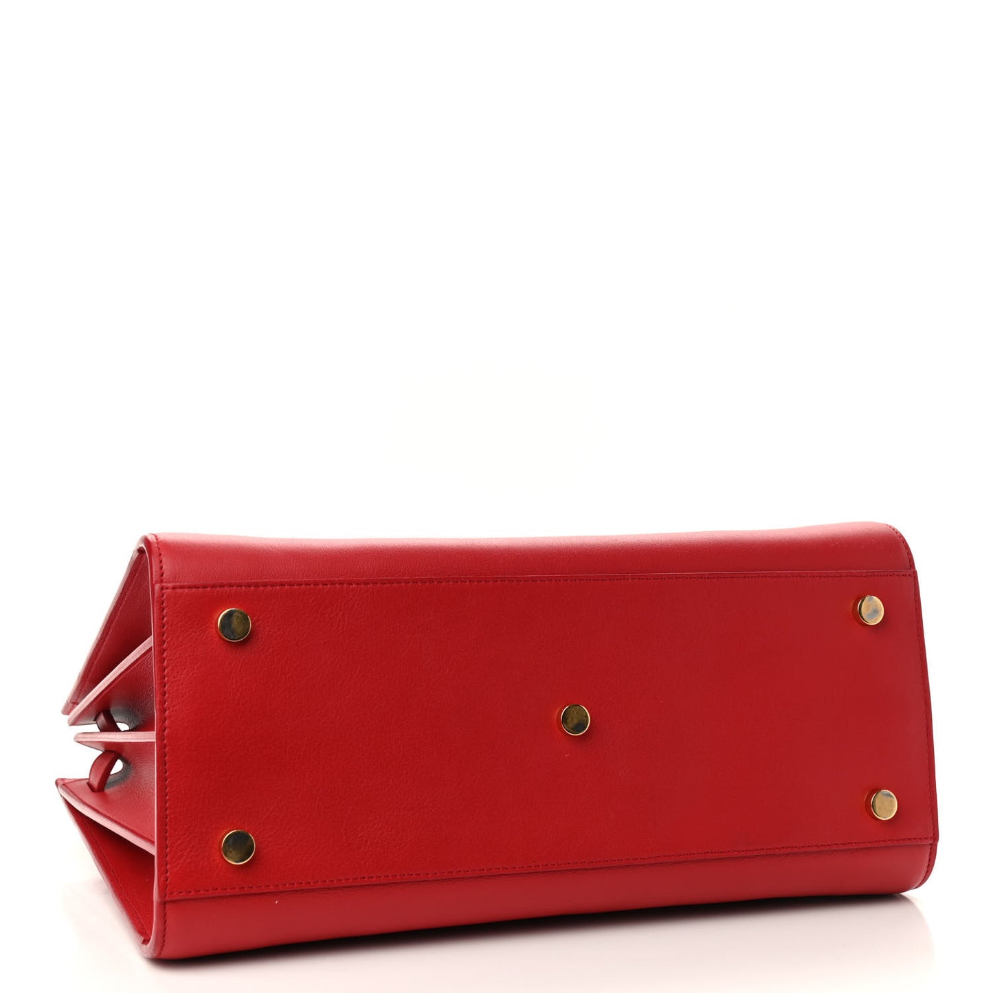 Calfskin Small Sac De Jour Vermillion