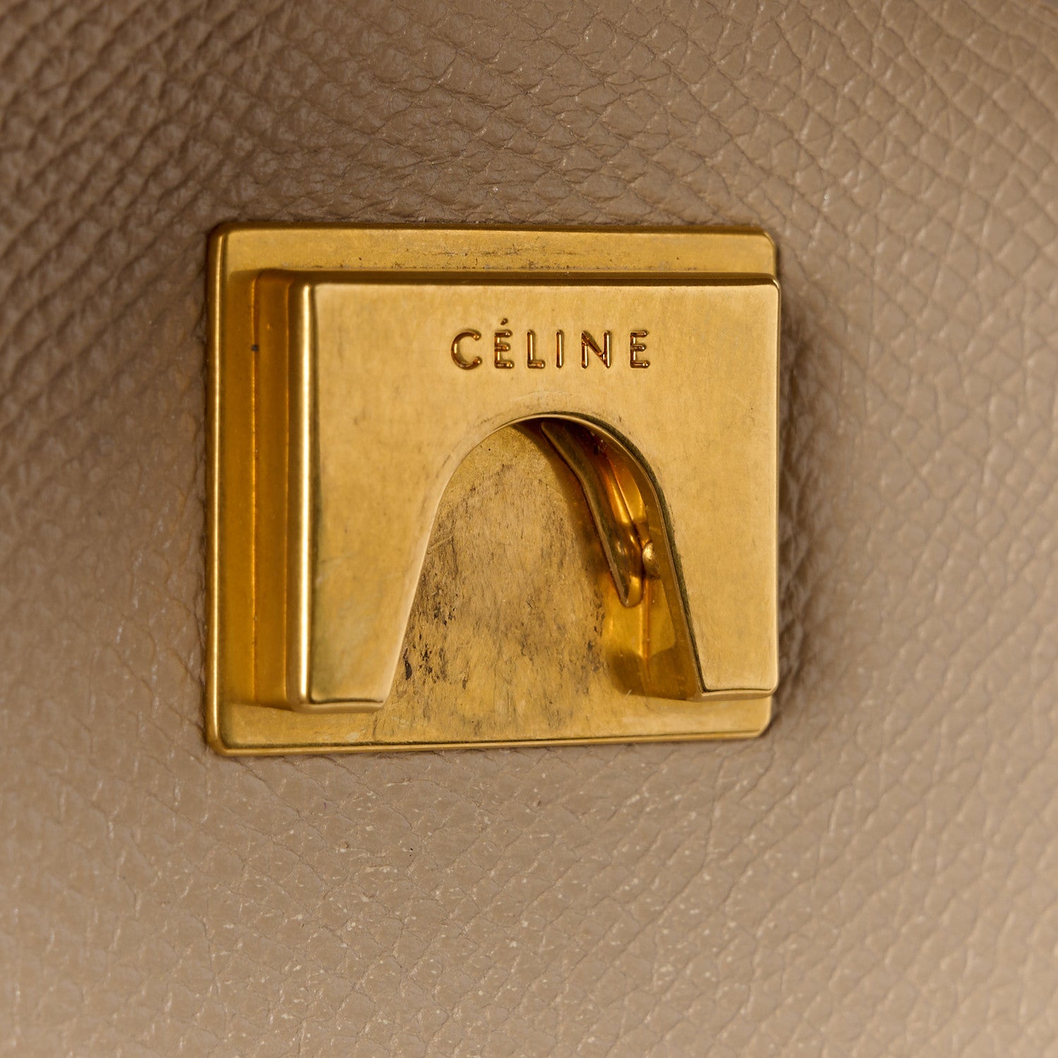 Celine Grained Calfskin Micro Belt Bag Light Taupe 8 of 13