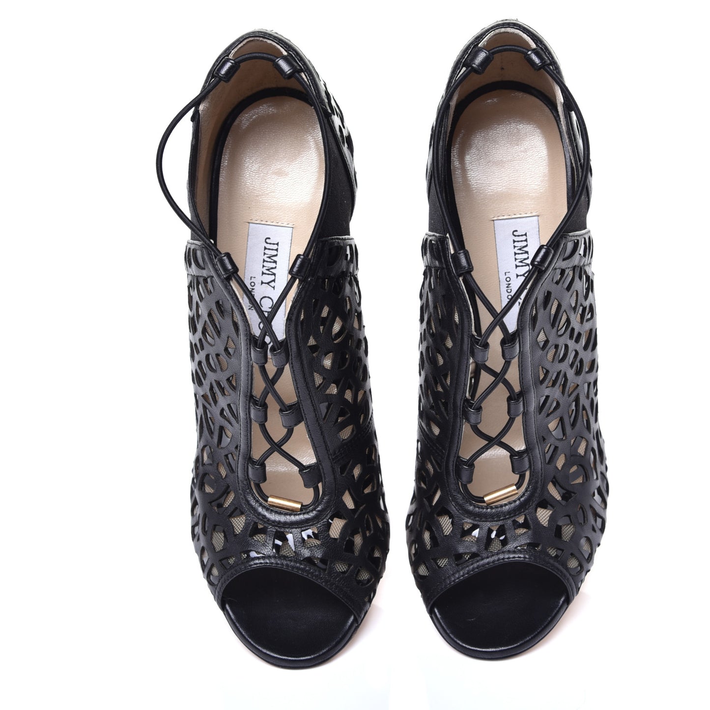 Shiny Nappa Tactic Ankle Boots 38.5 Black