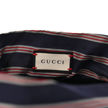 Gucci Felt Beret Hat M Navy 8 of 9