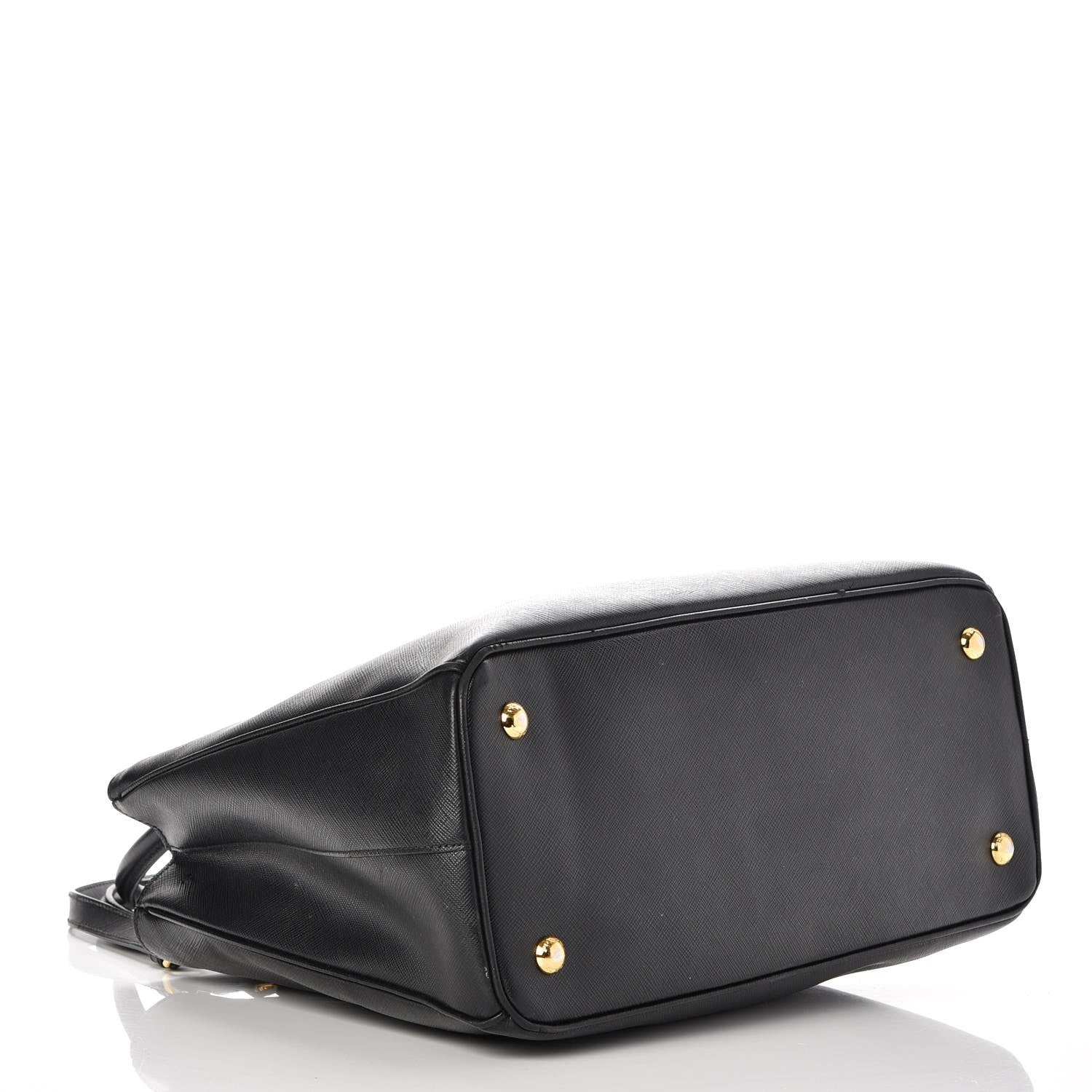 Prada Saffiano Lux Small Tote Nero Black 5 of 13