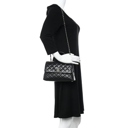Chanel Caviar Quilted Mini Coco Handle Flap Black 2 of 14