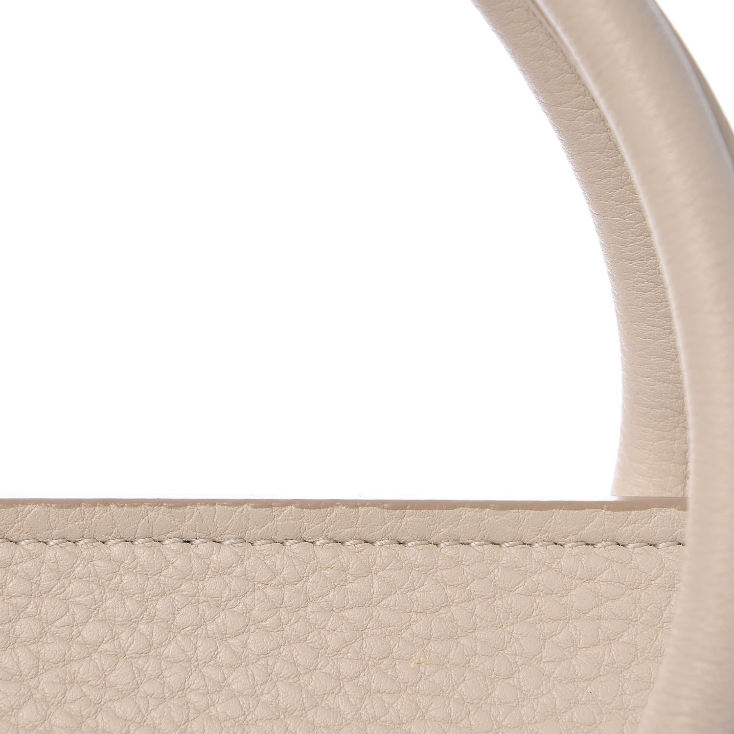 Celine Crisped Calfskin Mini Tie Knot Tote Chalk 13 of 13