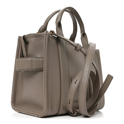 Marc Jacobs Grained Calfskin Small The Tote Bag Cement 3 of 9