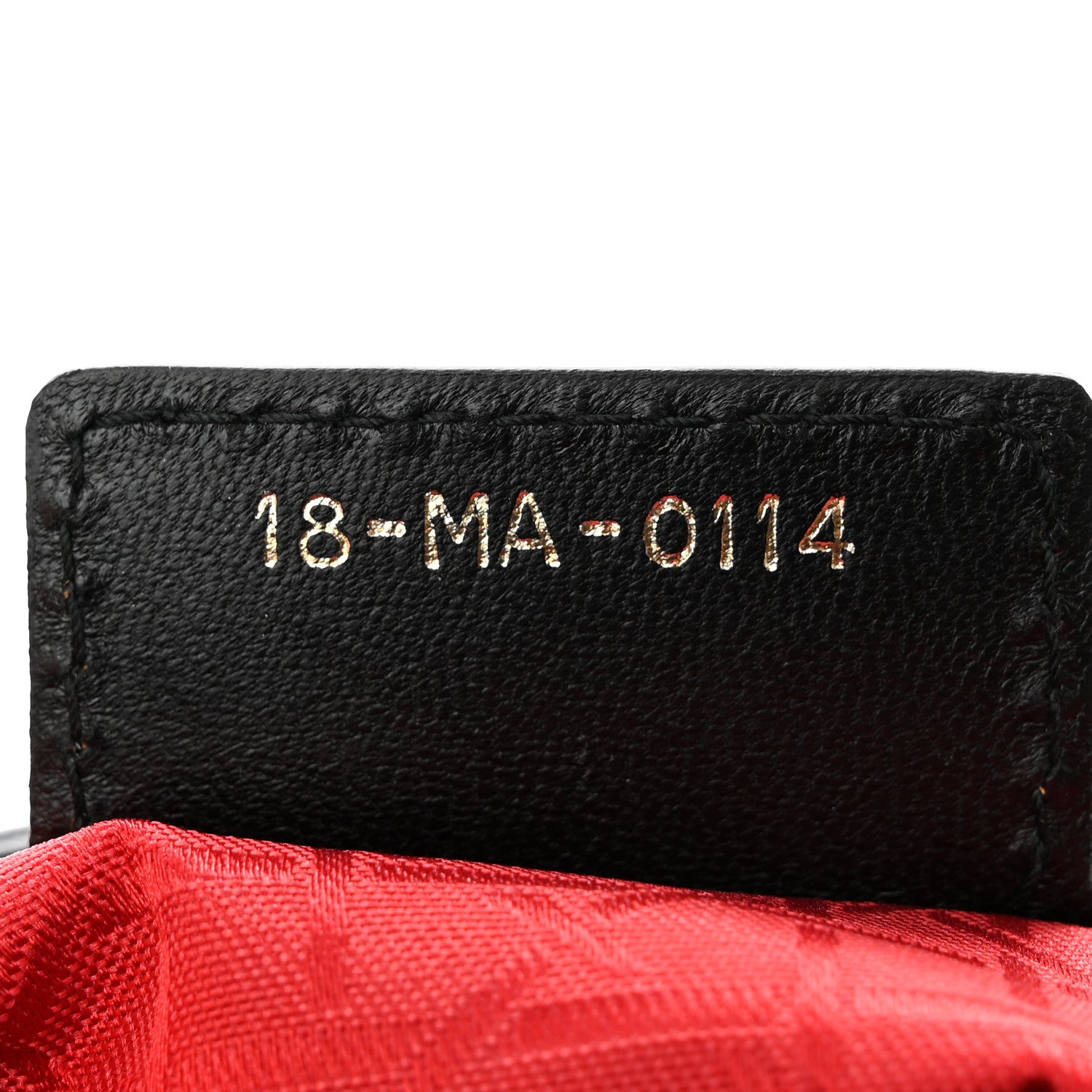 Christian Dior Lambskin Cannage Medium Lady Dior Black 7 of 10