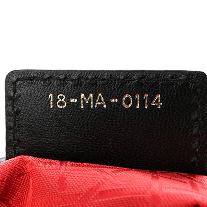 Christian Dior Lambskin Cannage Medium Lady Dior Black 7 of 10