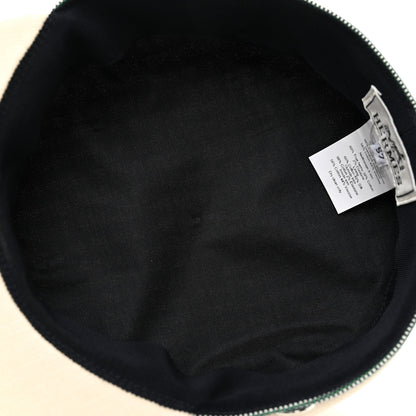 Hermes Cotton Hemp Cavale Pop Cap 57 Ecru Marine 6 of 7