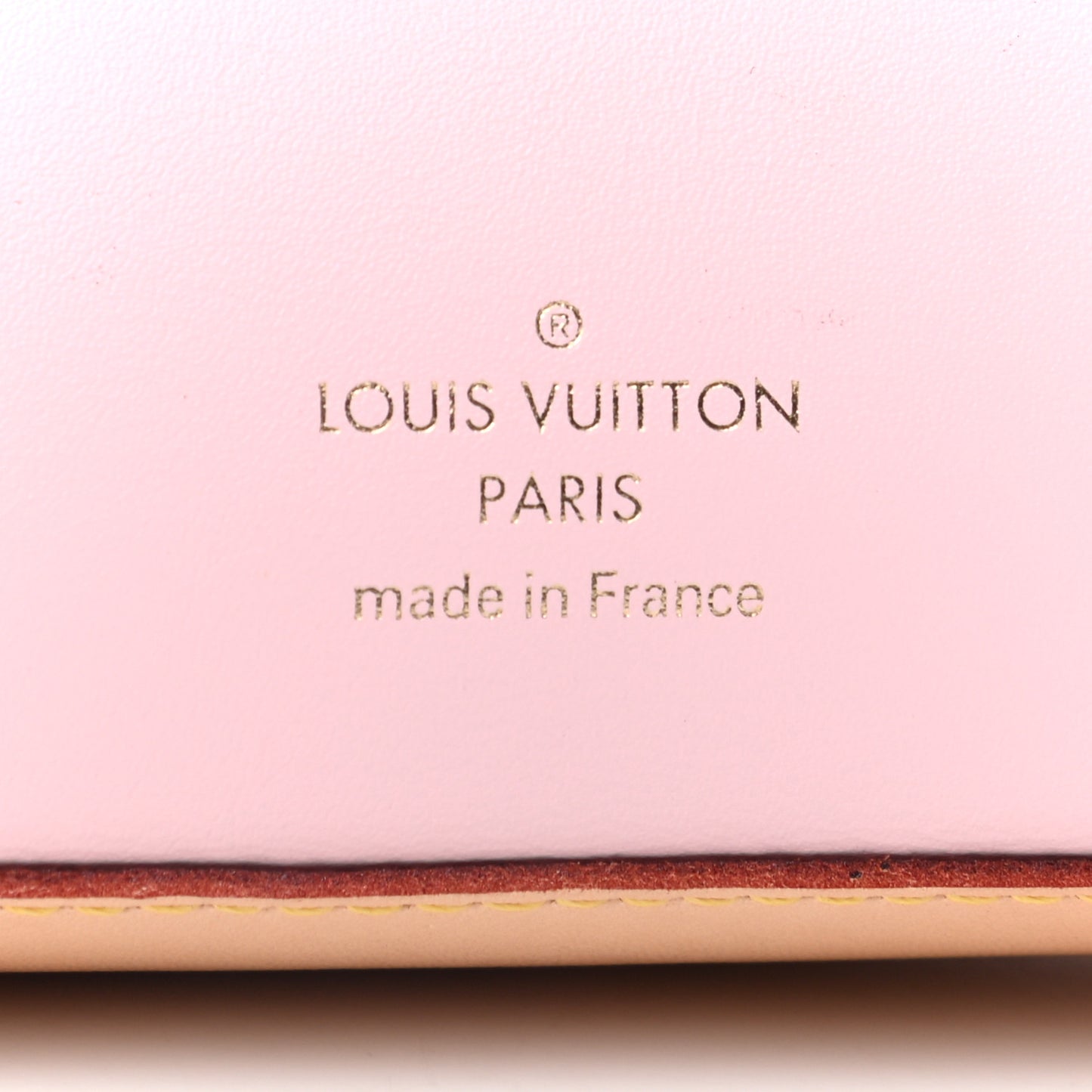 Damier Azur Elizabeth Pencil Pouch Rose Ballerine