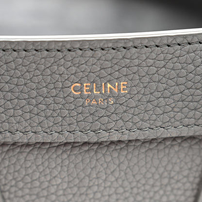 Celine Baby Drummed Calfskin Nano Luggage Kohl 6 of 11