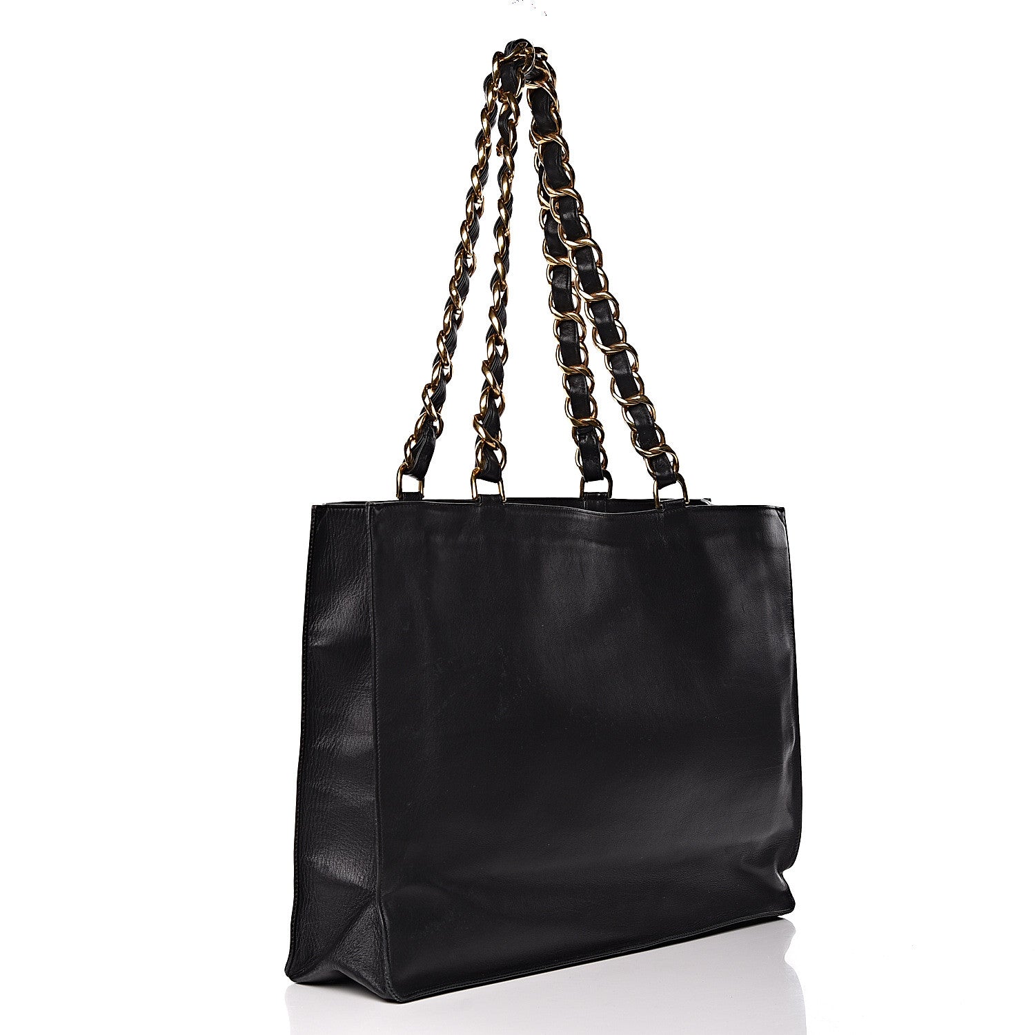 Chanel Calfskin CC Tote Black 3 of 26