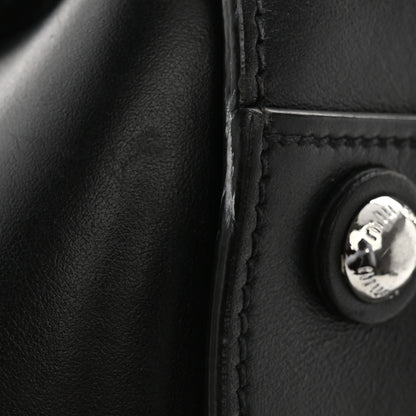 Miu Miu Soft Calfskin Top Handle Satchel Black 14 of 14
