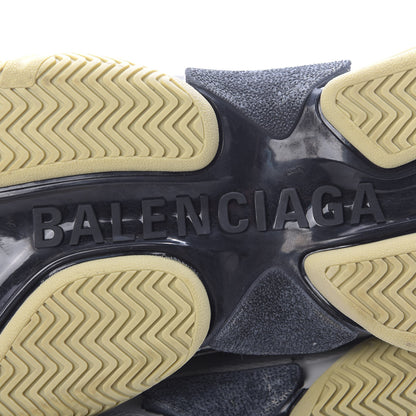 Balenciaga Nylon Suede Mens Triple S 2.0 Sneakers 45 Black Bordeaux 8 of 10