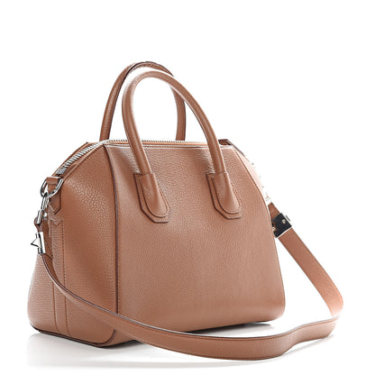 Givenchy Sugar Goatskin Small Antigona Cognac 3 of 12