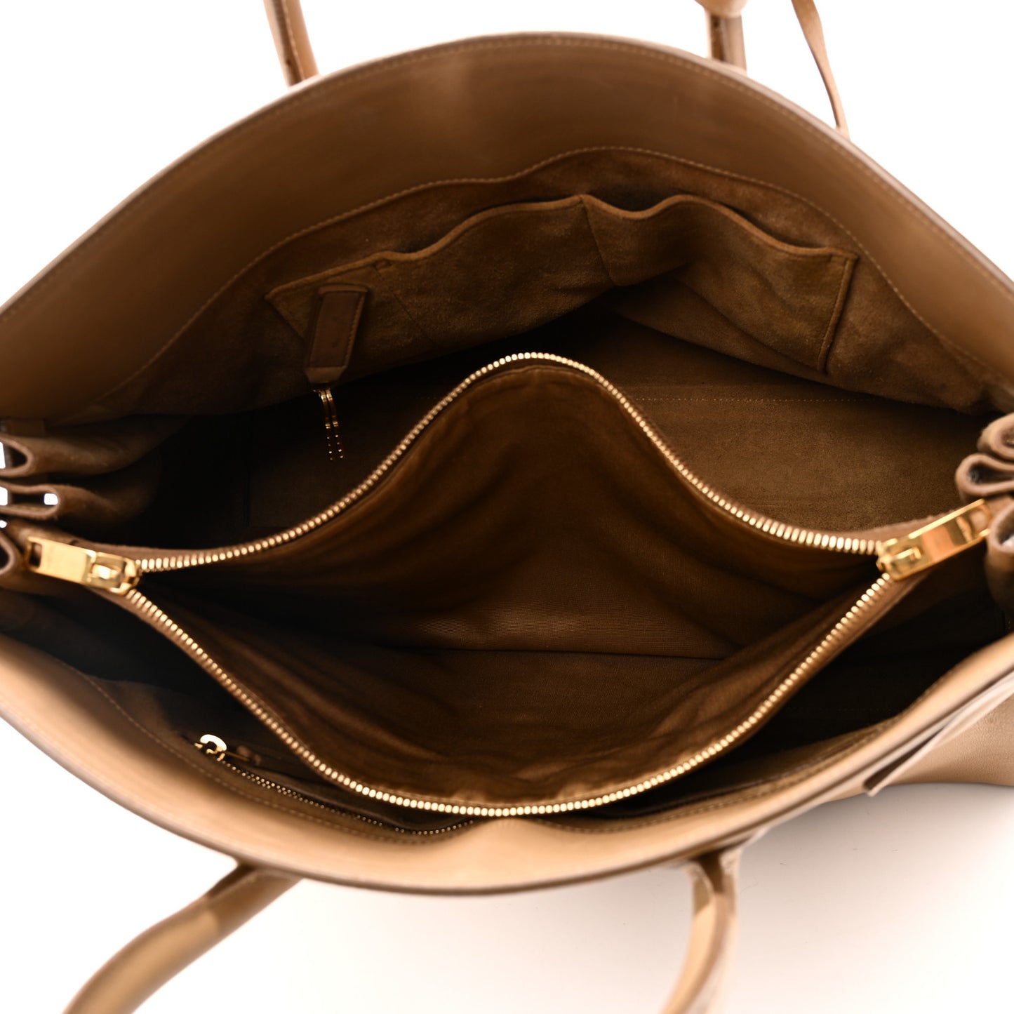 Calfskin Large Sac de Jour Carryall Tan