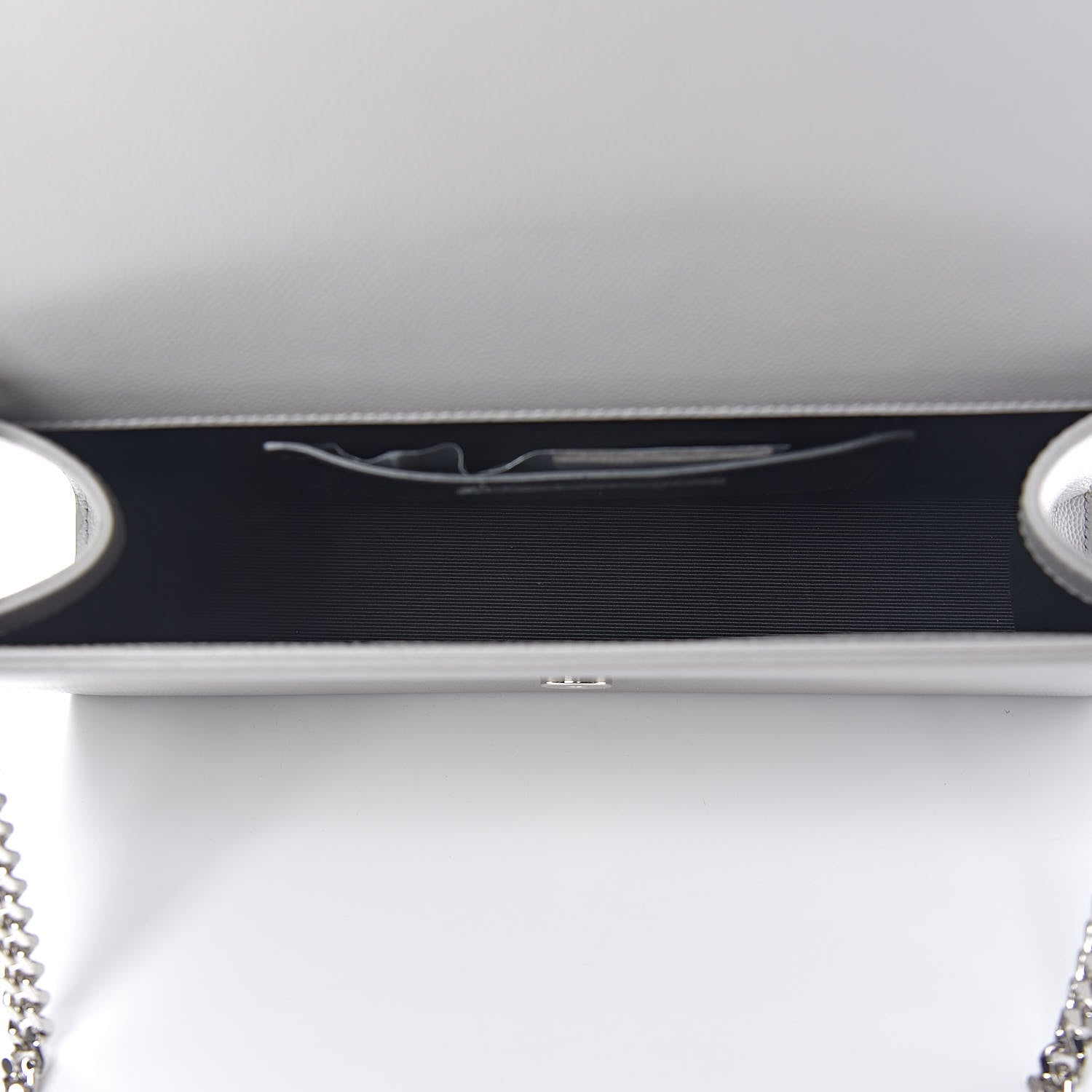 Saint Laurent Grain De Poudre Medium Classic Monogram Kate Satchel Souris 5 of 11