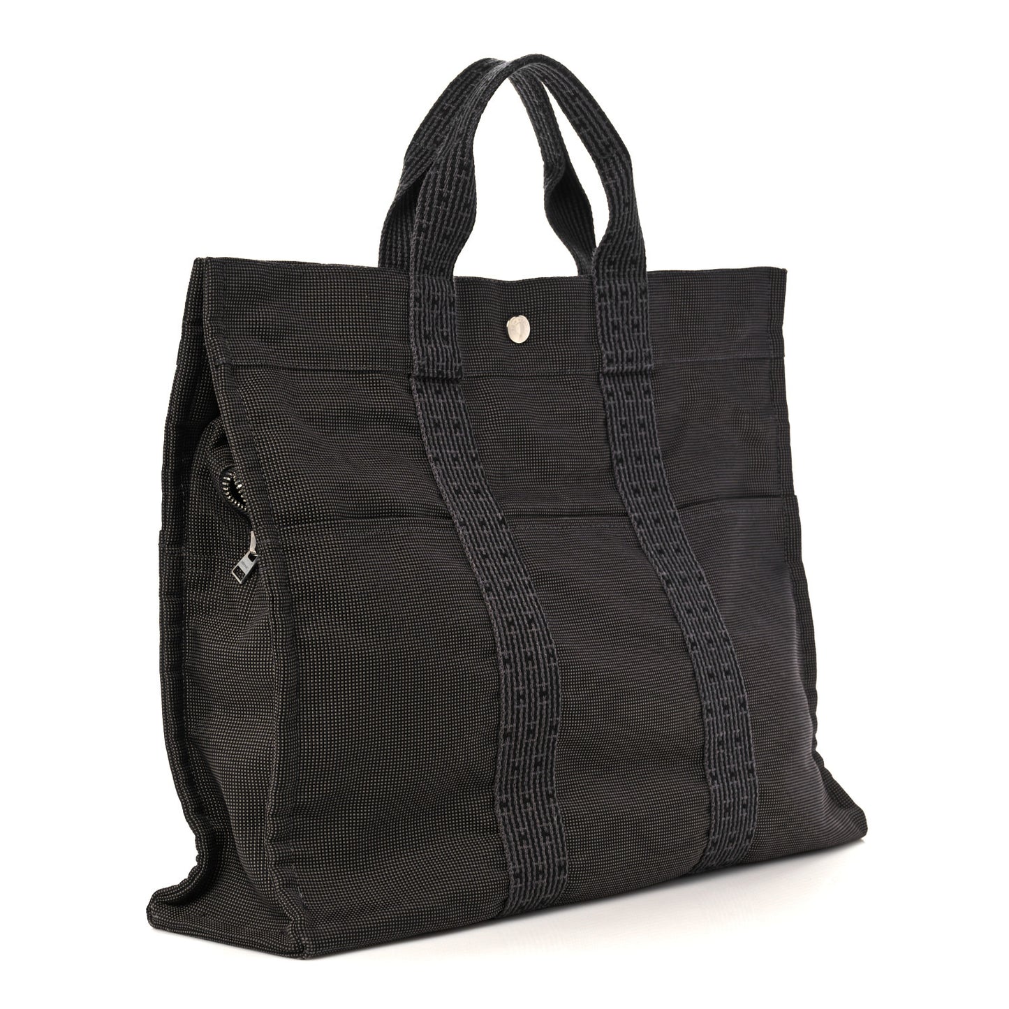 Canvas Herline MM Tote Grey