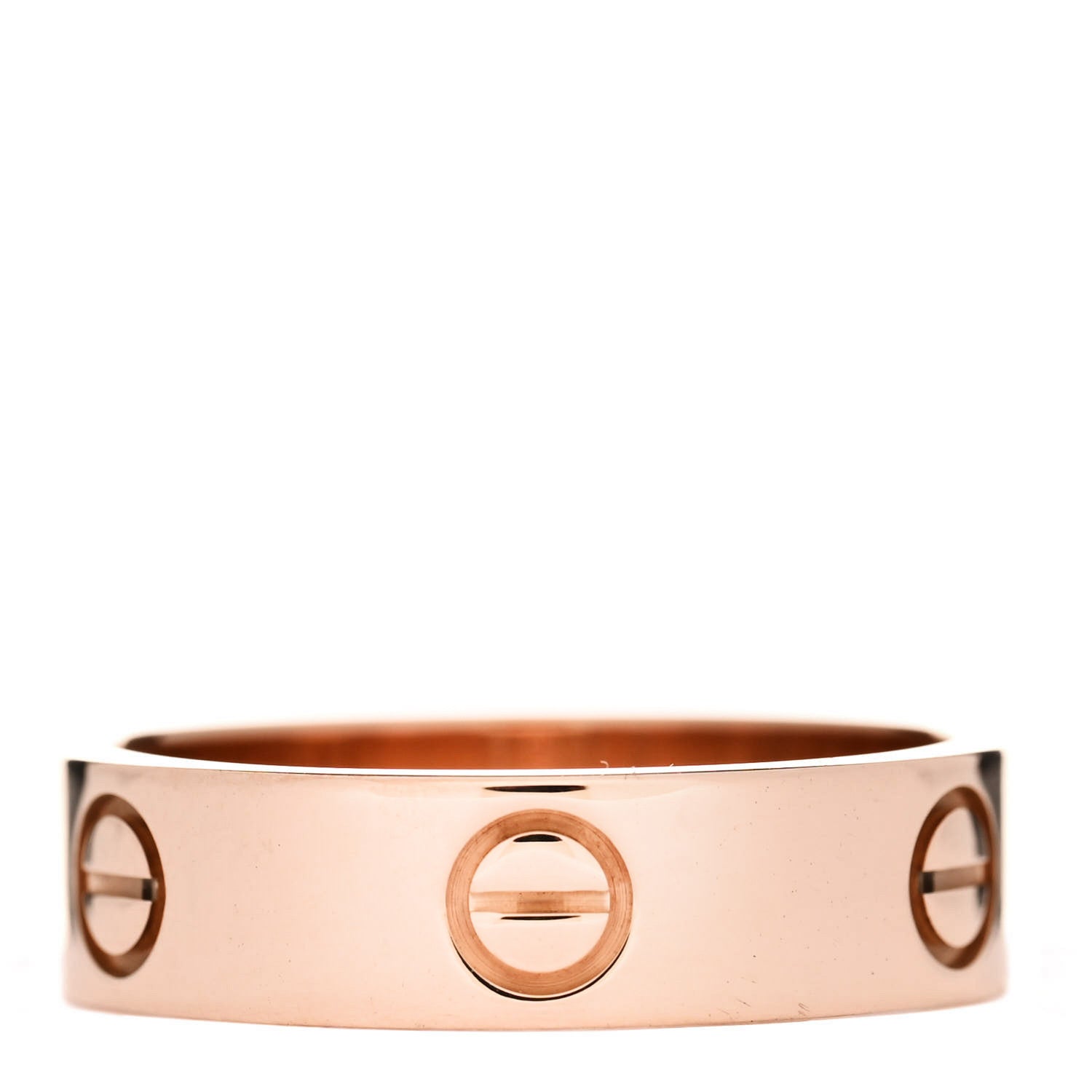 Cartier 18K Pink Gold 5.5mm LOVE Ring 58 8.5 3 of 4
