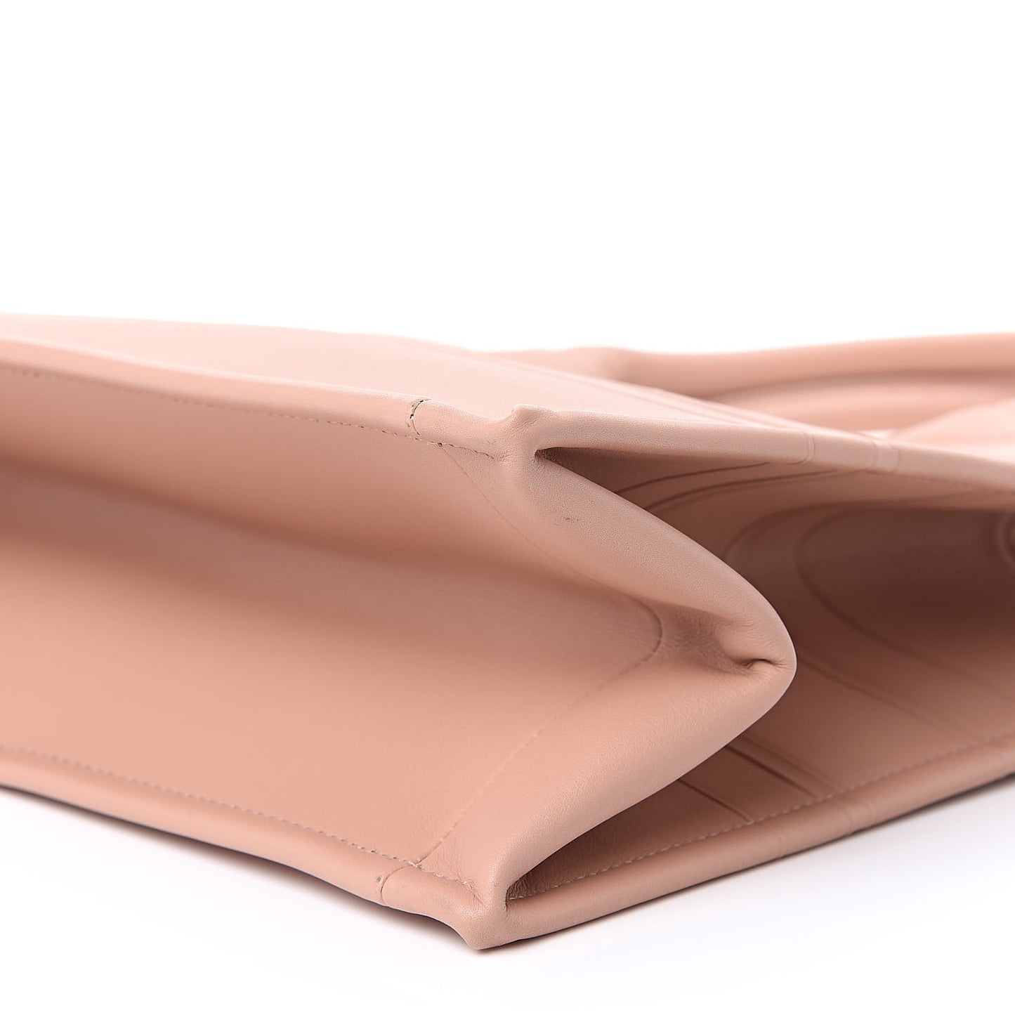 Calfskin Embossed Medium Book Tote Rose de Vents