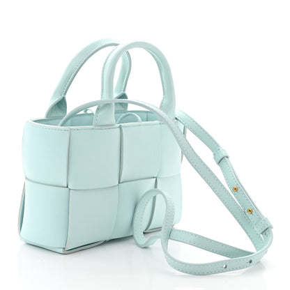 Bottega Veneta Nappa Maxi Intrecciato Mini Arco Tote Pale Blue 4 of 10