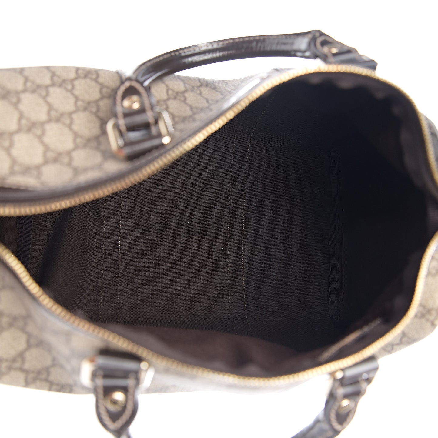 GG Plus Monogram Medium Joy Boston Dark Brown