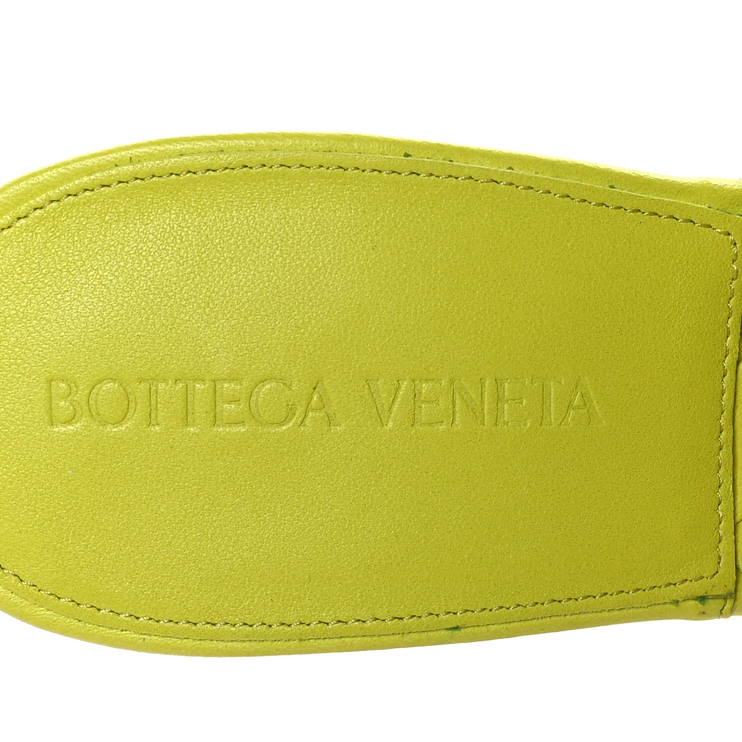 Bottega Veneta Nappa Maxi Intrecciato Lido 90mm Mule Sandals 38.5 Kiwi 6 of 8
