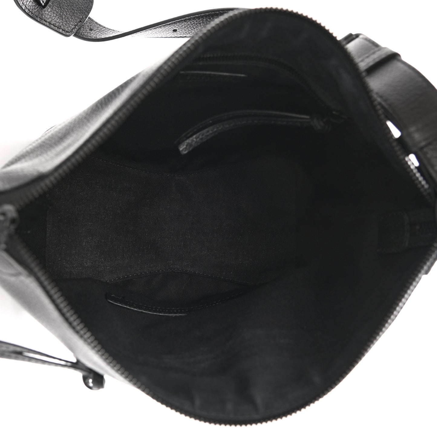 Grained Calfskin Neo Classic Hardware Hobo XS Black