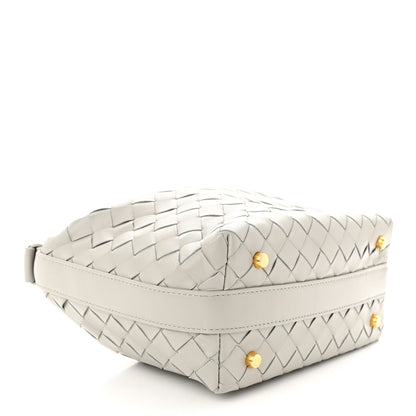 Bottega Veneta Calfskin Nappa Intrecciato Mini Wallace Agate Grey 4 of 10