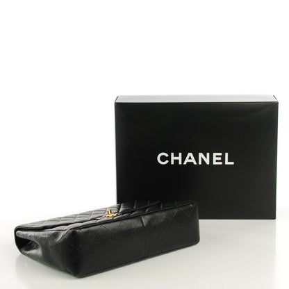 Chanel Caviar Quilted Jumbo Single Flap Black 4 of 8