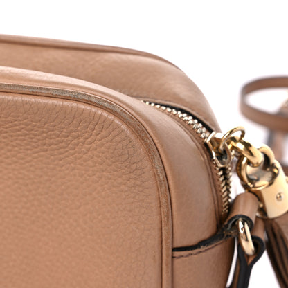 Gucci Pebbled Calfskin Small Soho Disco Bag Camelia 19 of 27