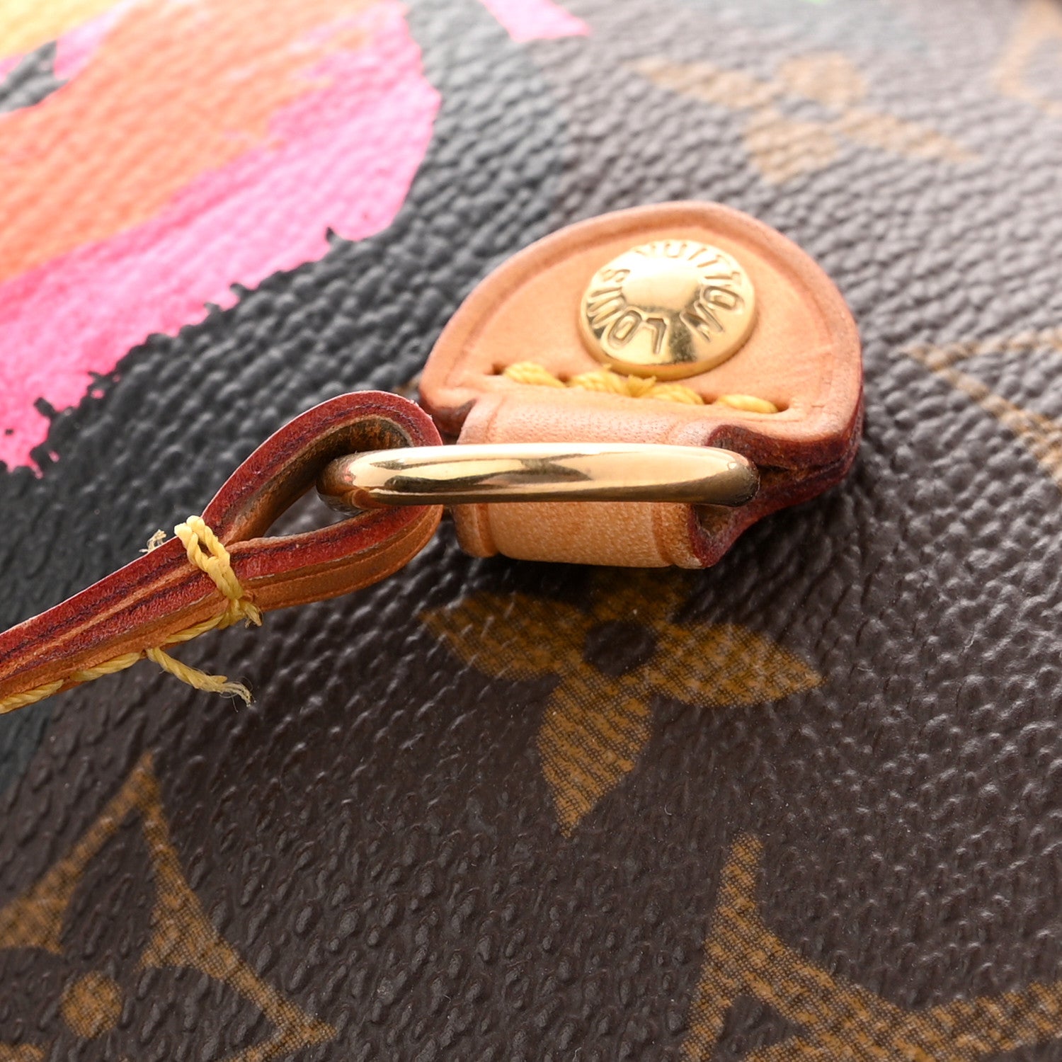 Louis Vuitton Monogram Roses Neverfull MM 12 of 13
