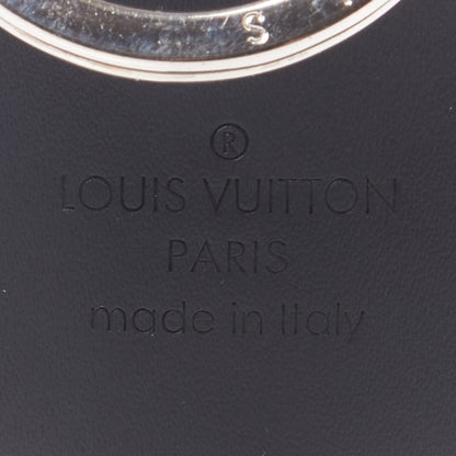 Louis Vuitton Calfskin Clochette Bag Charm Key Holder Black 4 of 5